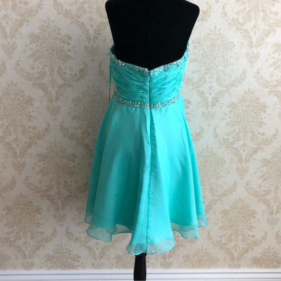 BNWT May Queen chiffon beaded dress - Picture 5 of 10